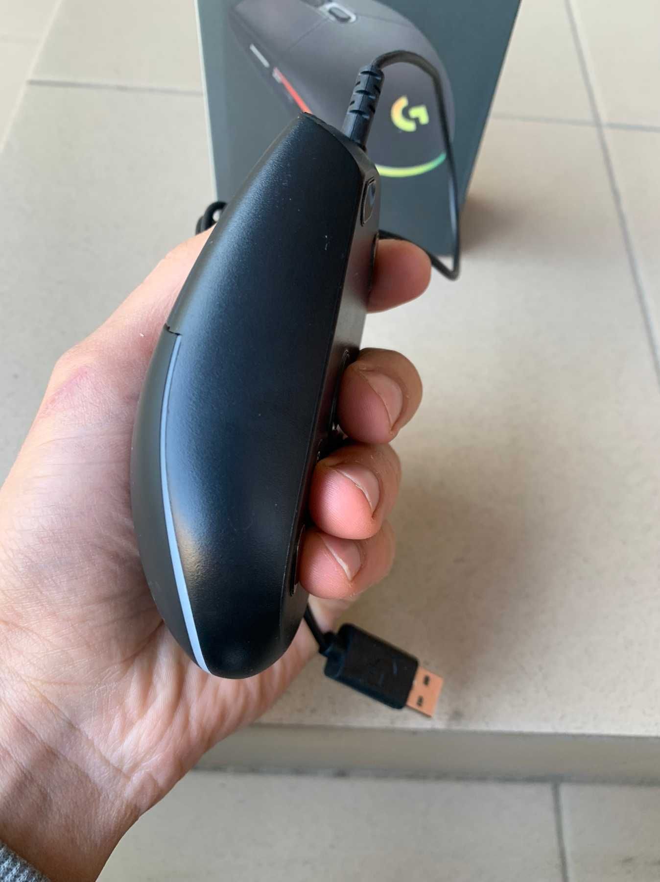 Игровая проводная мышь Logitech g102 (новая в коробочке)