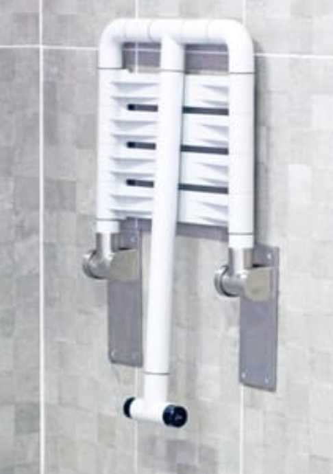 assento de casa de banho antideslizante branco