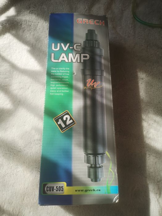 Lampa Uv-c do akwarium