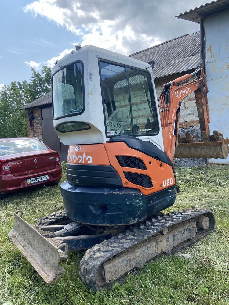 Екскаватор Kubota u-20