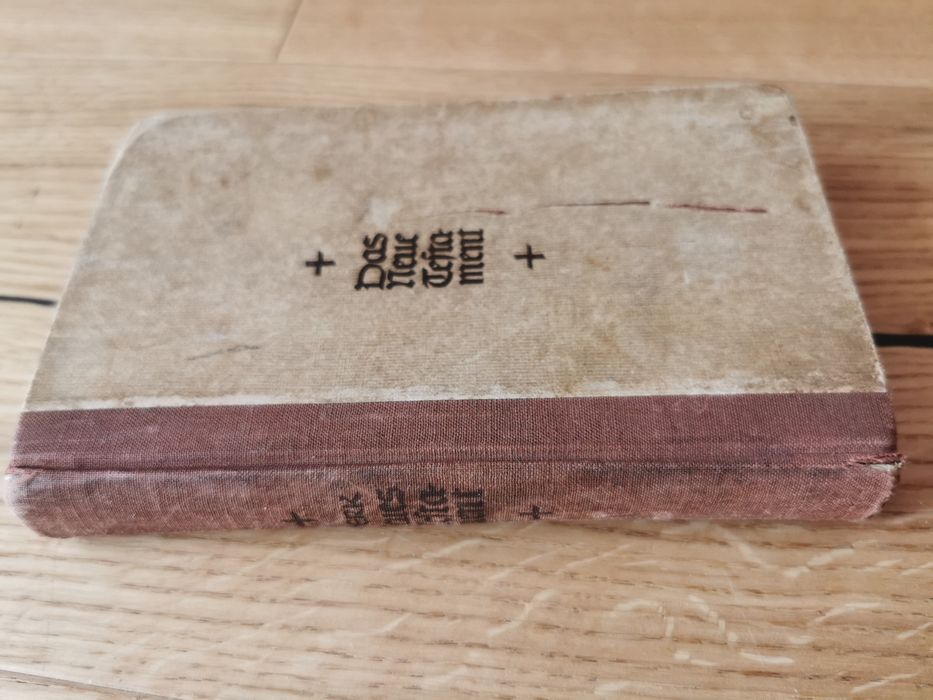 "Das Neue Testament"  Stara Książka Antyk 1945