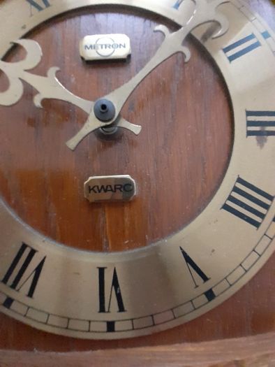 zegar ścienny METRON KWARC 100% oryginalny z 1986r. UNIKAT