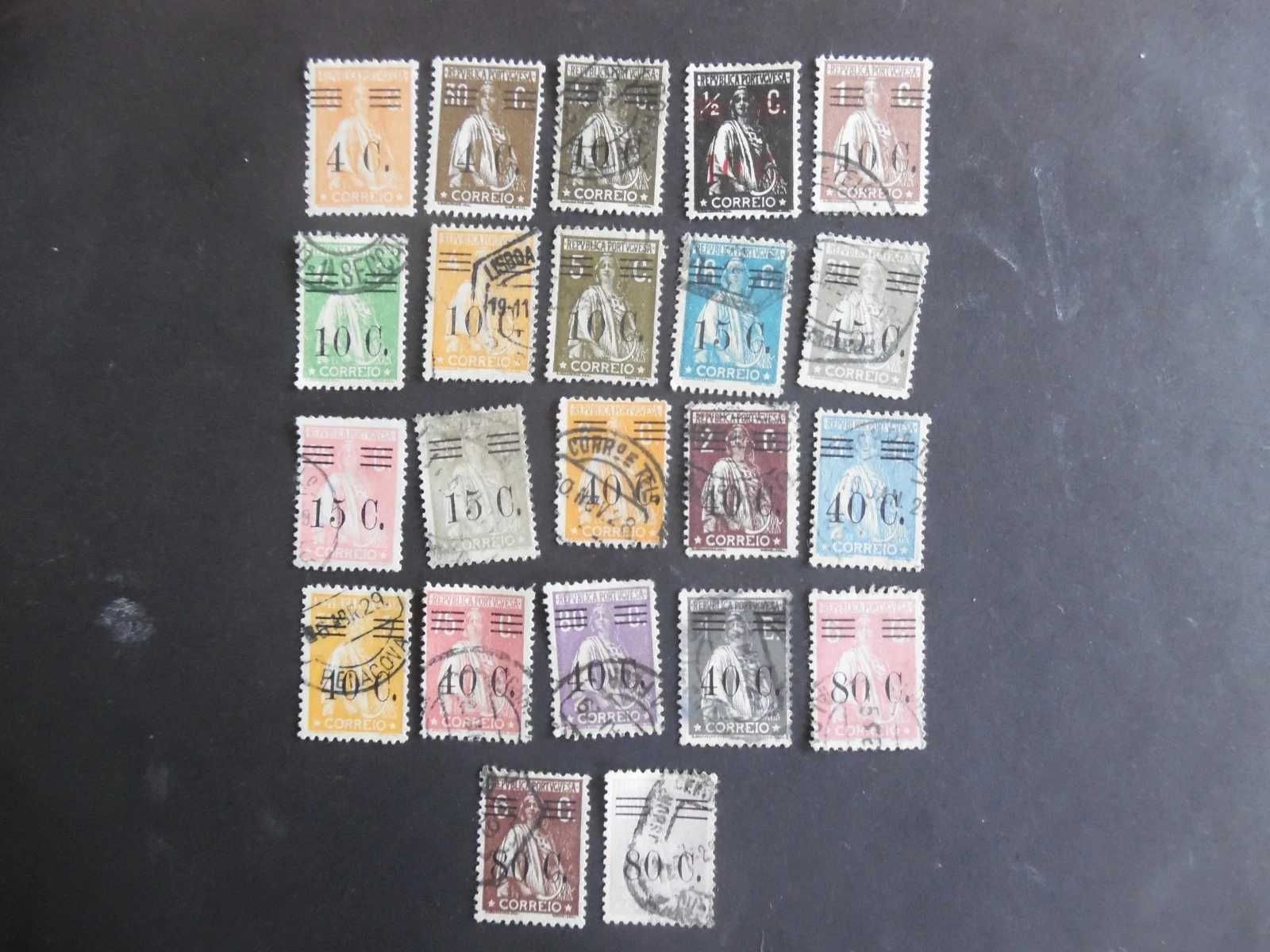 Selos 1928/1929- Ceres c/ sobretaxa Incompleto