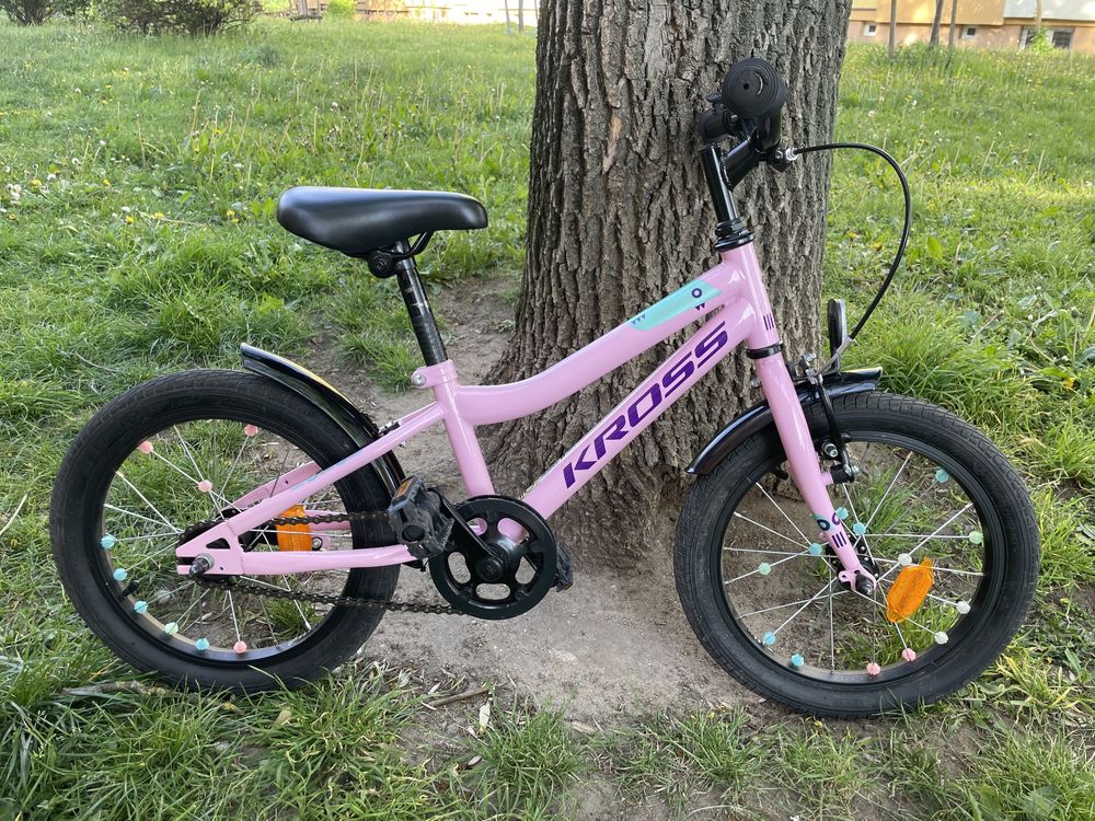 Rower rowerek dziecięcy Kross Mini 3.0 różowy