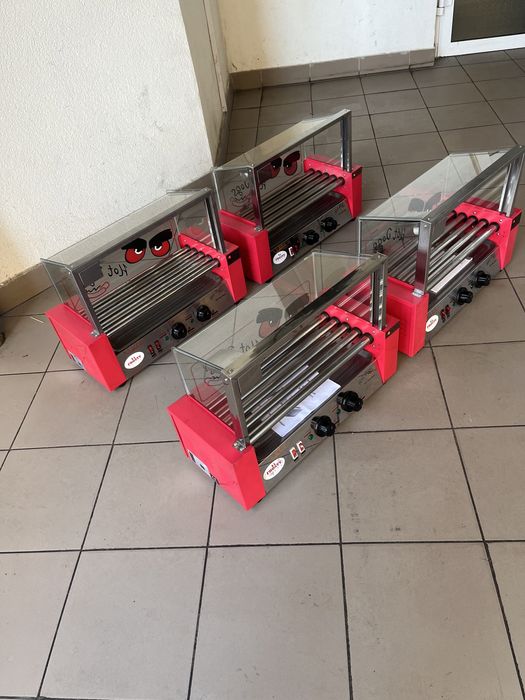 Гриль Роликовий Професійний для сосисок Frosty на 5 роликів Італія