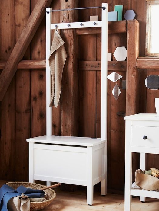 ІКЕА Лавка зі сховищем HEMNES