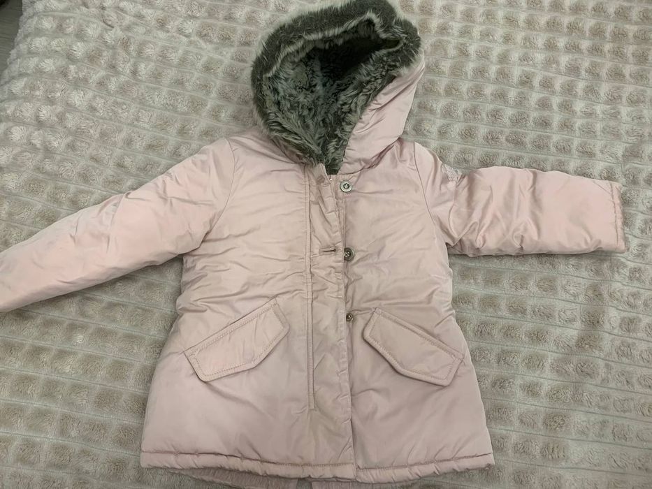 Зимова куртка-парка на дівчинку