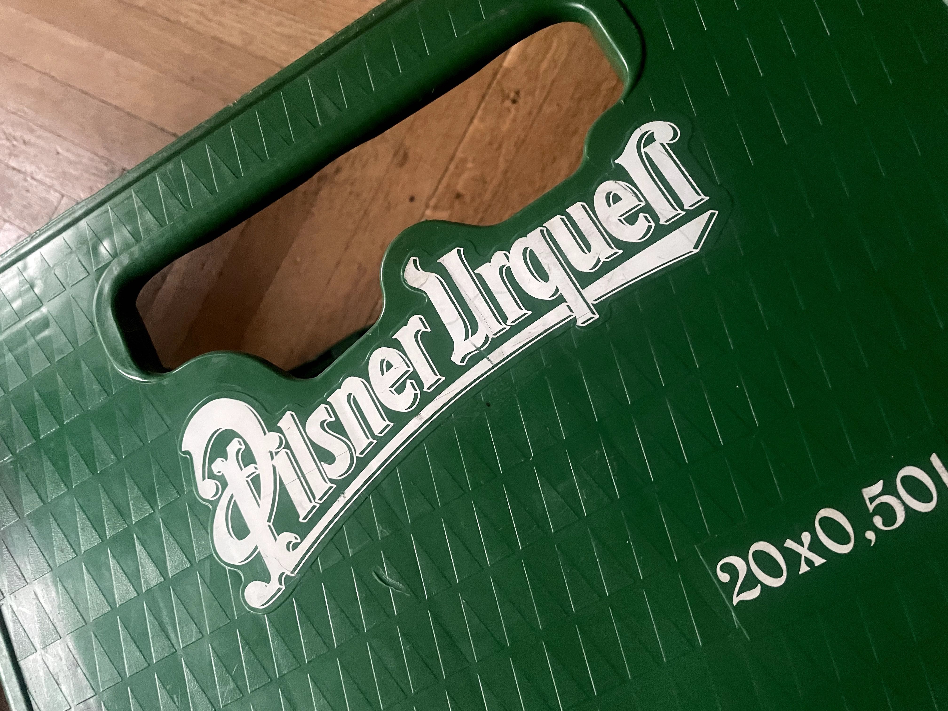 Pilsner Urquell oryginalna skrzynka.  20 butelek 0,5L.