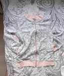 Bluza na zamek w kwiatki