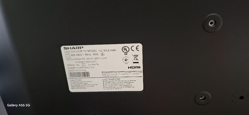 Sharp aquos 32 cale