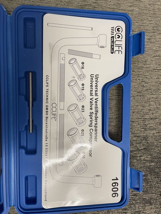 Conjunto de Ferramentas para Remoção e Instalação de Molas de Válvulas