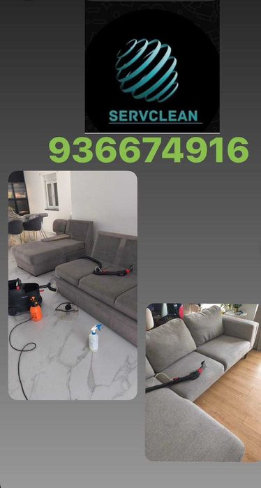 Limpeza de sofas