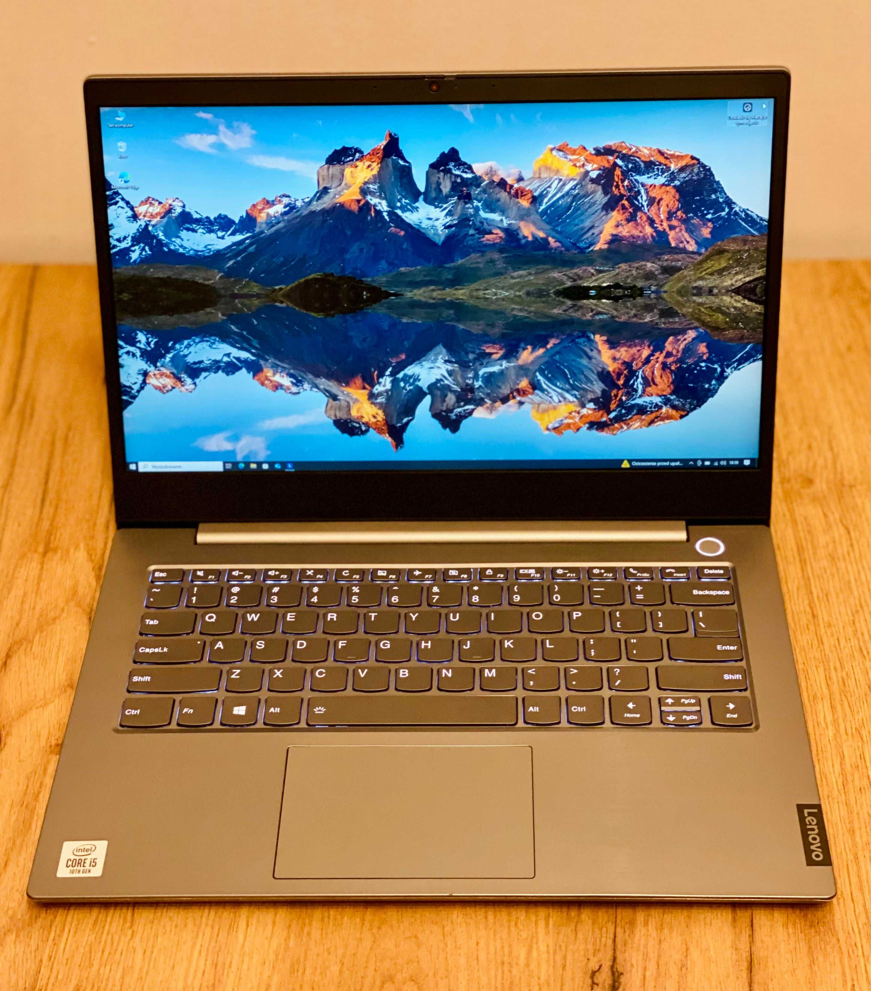 Lenovo ThinkBook 14" Intel i5 10-gen, 16Gb DDR4, SSD UHD, USB-C, 1,5kg