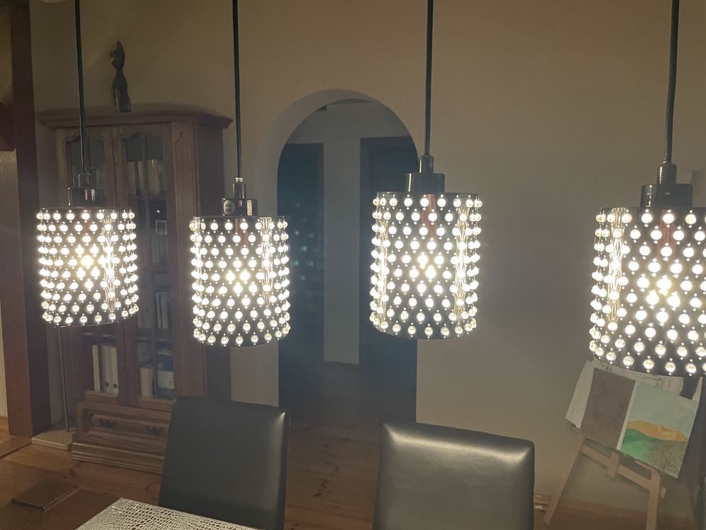 Dwie Lampy do salonu i jadalni eleganckie