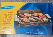 Grill elektryczny Optimum Profi Barbecue ruszt domowy na balkon, taras