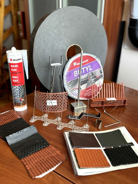 Аксесуари для черепиці, кераміка, снігозатримка, герметик, плівка