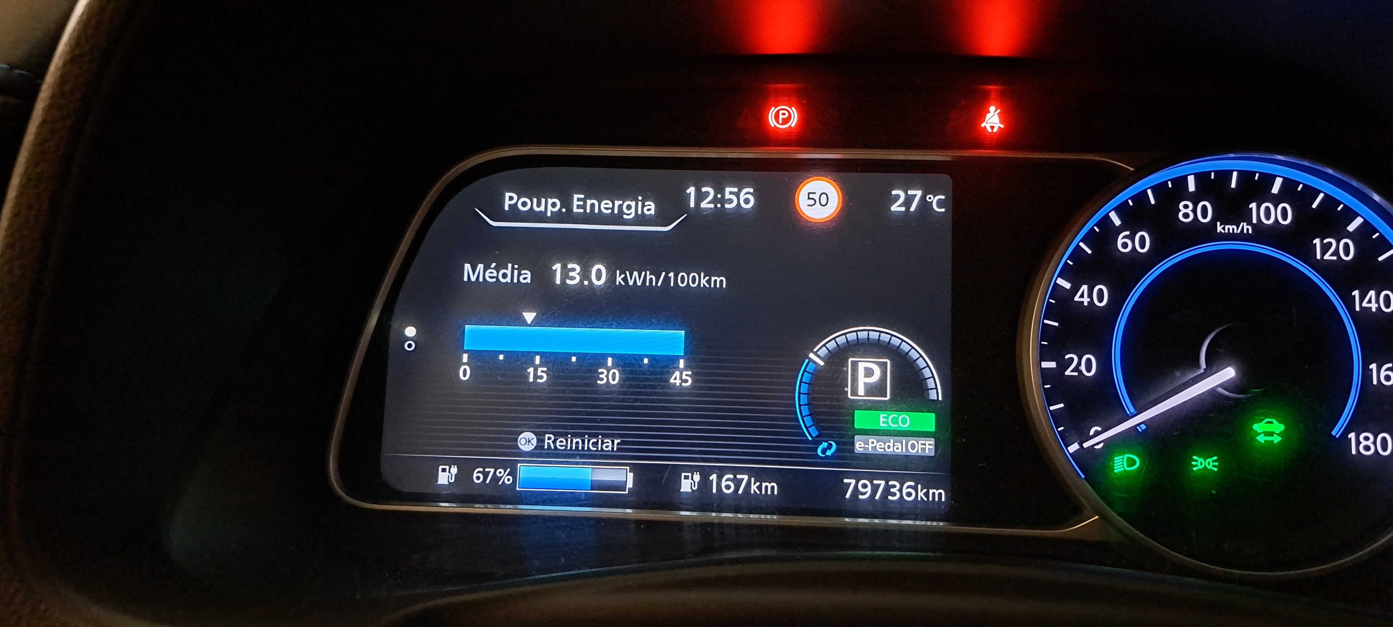 Nissan Leaf N-Connecta [1 dono - c/o novo] - 99800 kms - Aceito Retoma
