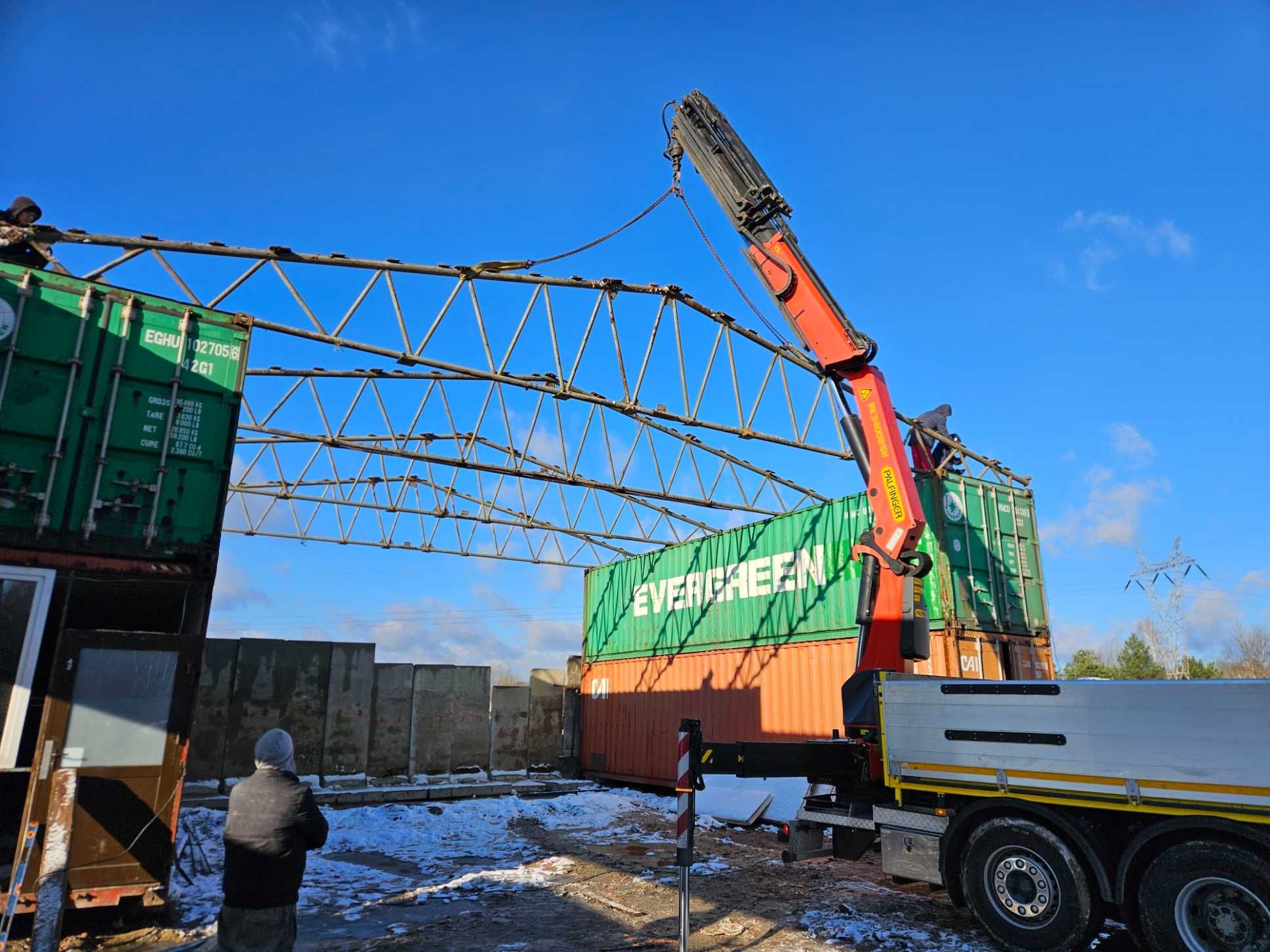 Usługi HDS, Transport kontenerów, Transport maszyn