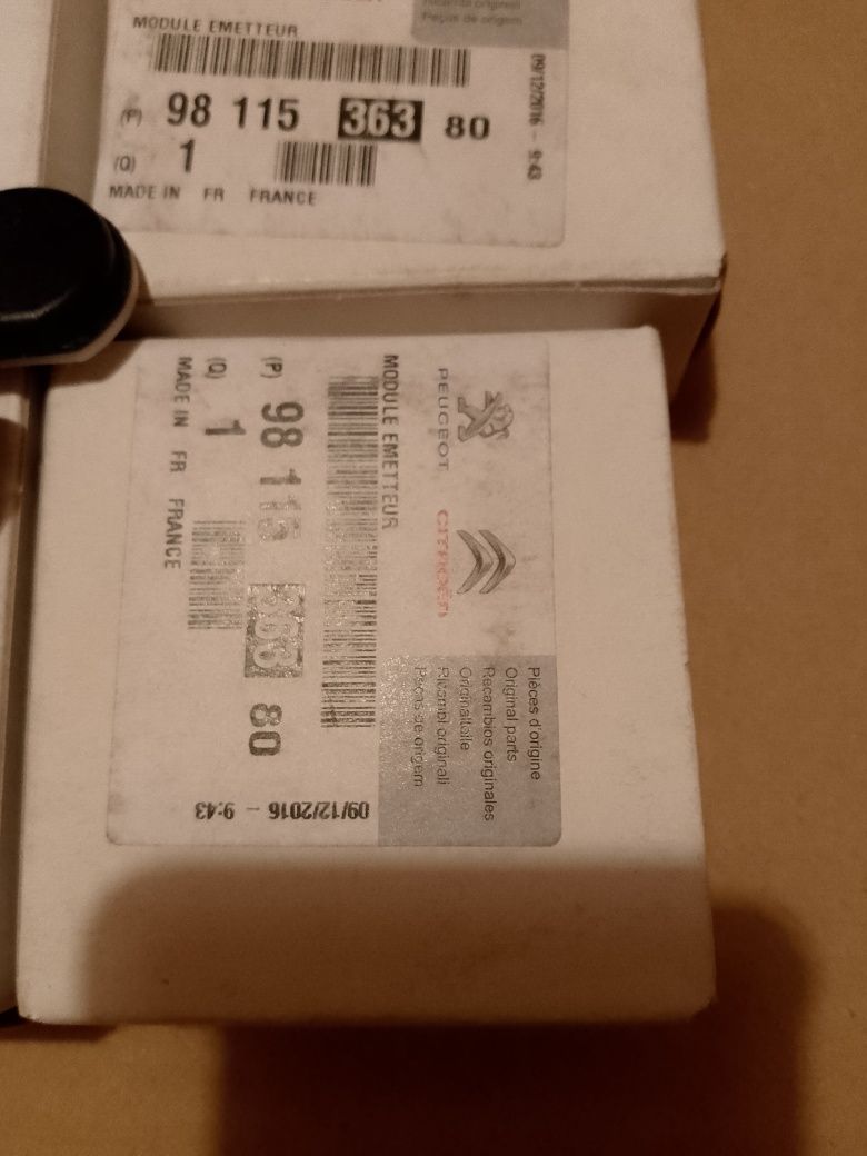Czujniki tpms Peugeot 208