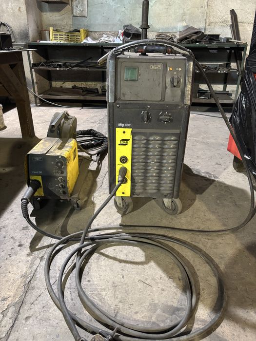 Spawarka ESAB Mig430 podajnik Origo Feed 30 po serwisie FV