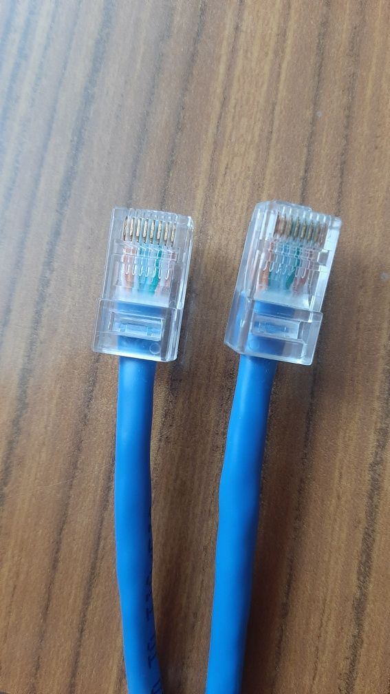 Przewod kabel skrętka rj45 do internetu, modem, switch, router , pc