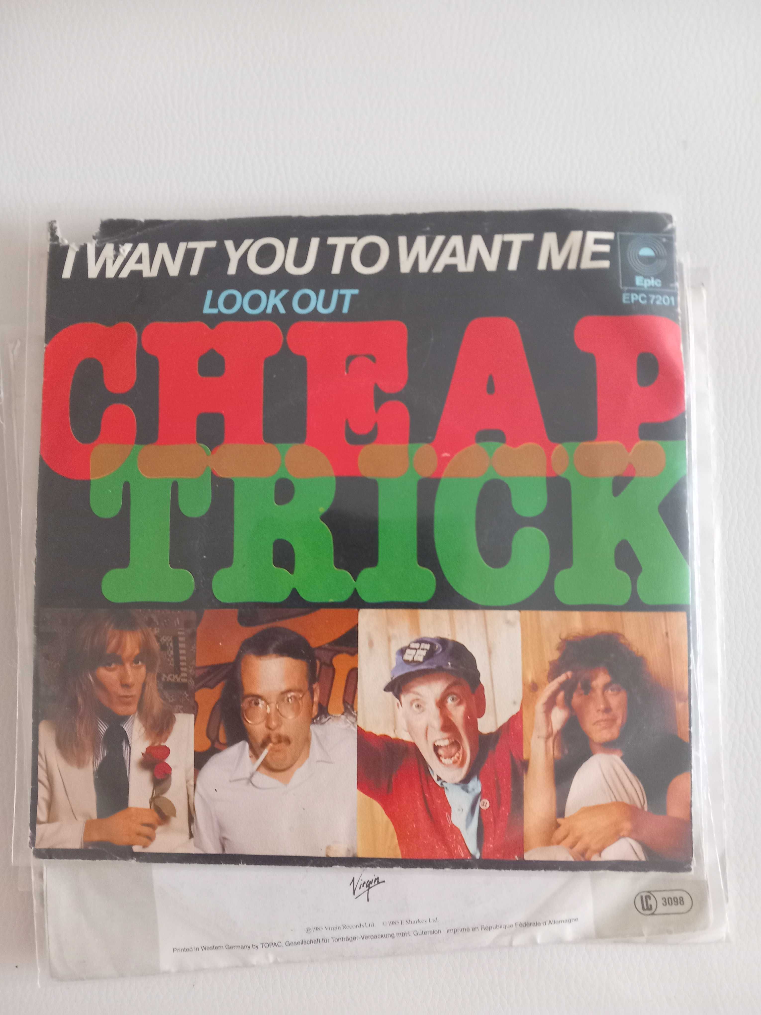 Cheap Trick - i want you to want me / look out - singiel