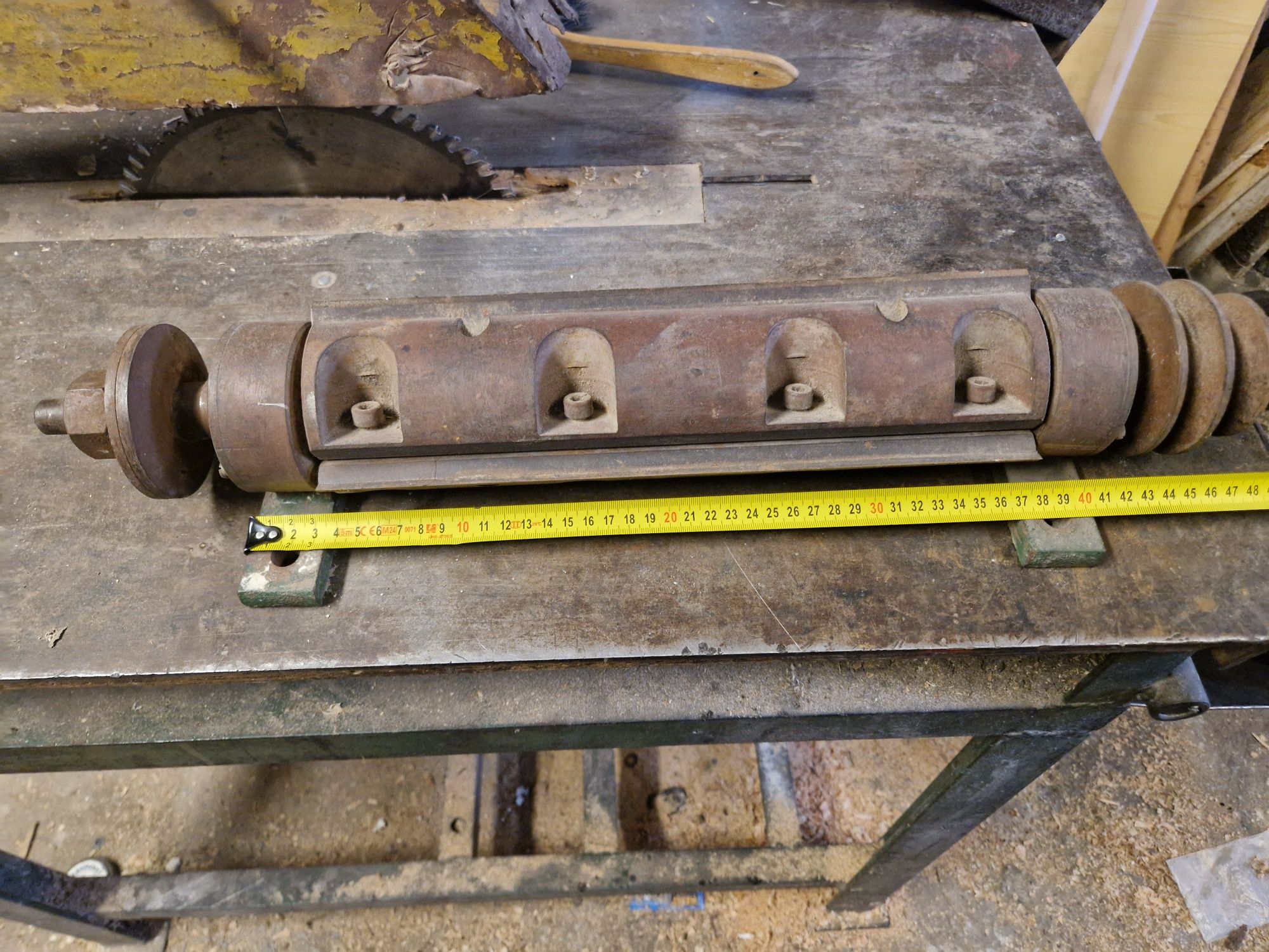 Wałek do strugarki heblarki 320mm