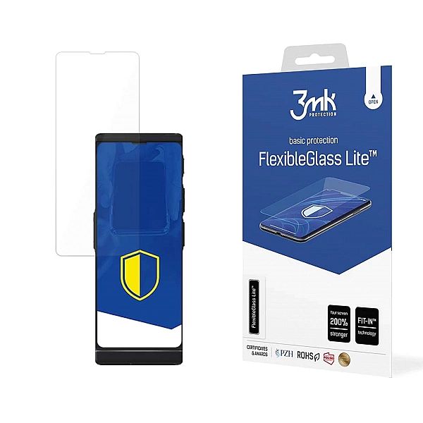 Szkło hybrydowe 3mk FlexibleGlass Lite™ na Vasco Translator V4