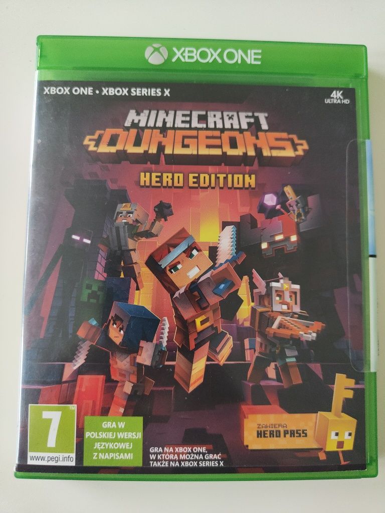 Minecraft dungeons hero edition Xbox one/ series x