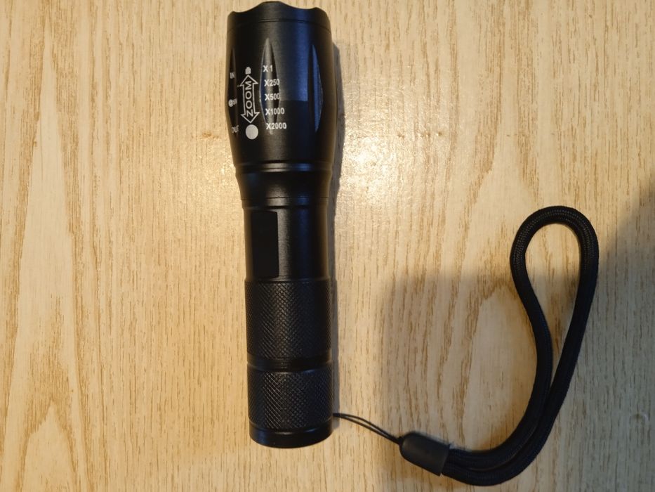 Фонарик под аккумулятор или батарейки