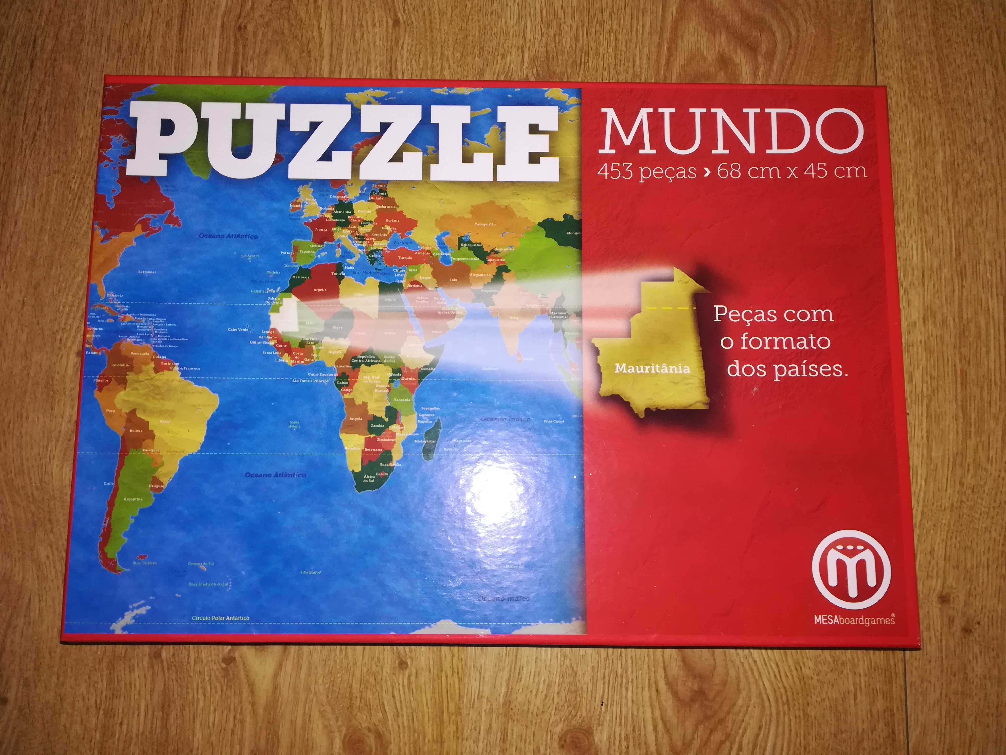 Puzzle Mundo - 453 peças