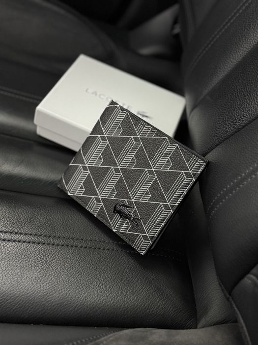 Гаманець Lacoste гаманець лакоста чорний