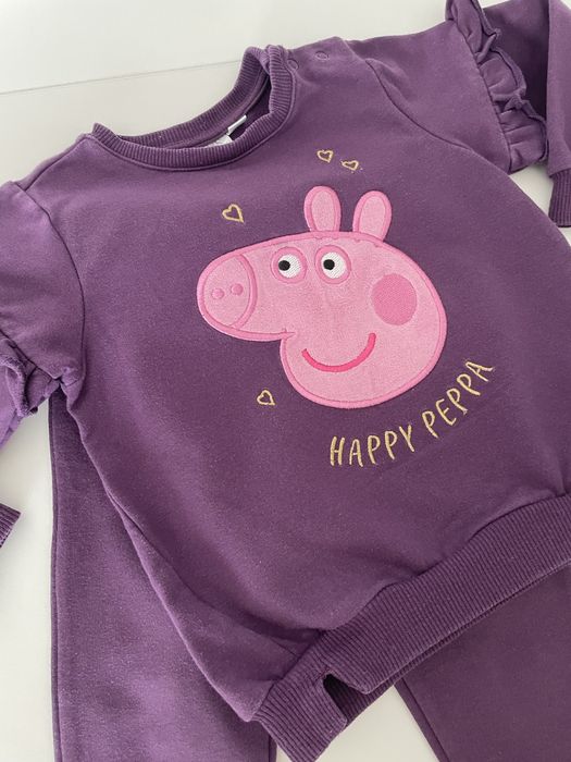 Bluza spodnie 86 świnka Peppa
