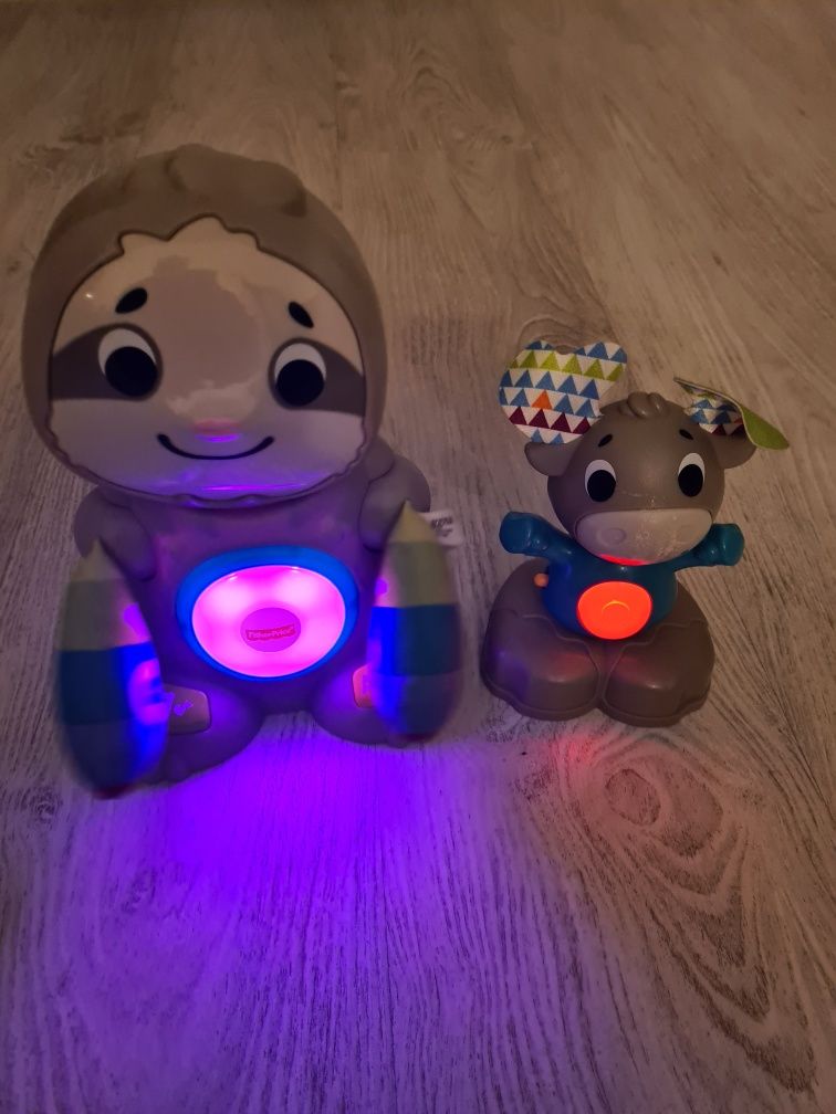 Linkimals Fisher price zabawka interaktywna leniwiec, łoś