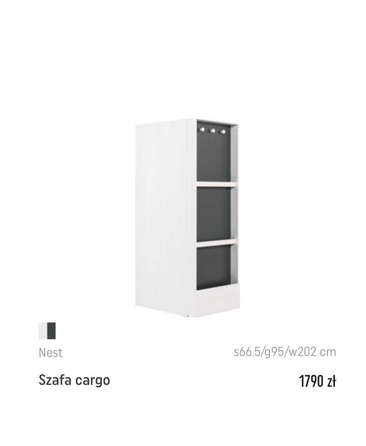 Szafa cargo VOX seria Nest