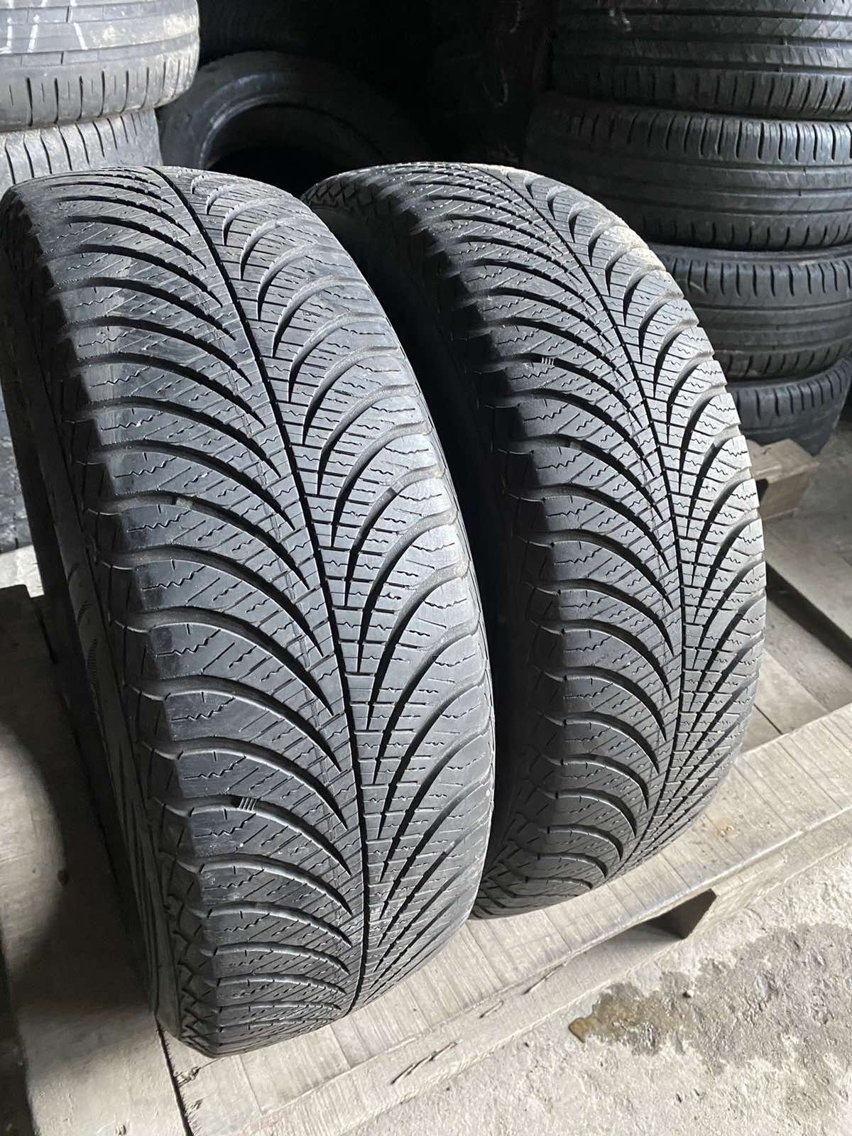 175.65.14 GoodYear 2шт БУ склад шины резина из Европы всесезон 65 R14