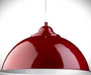 Lampa | wisząca | czerwona | nowa | jakość | Westwing | okazja