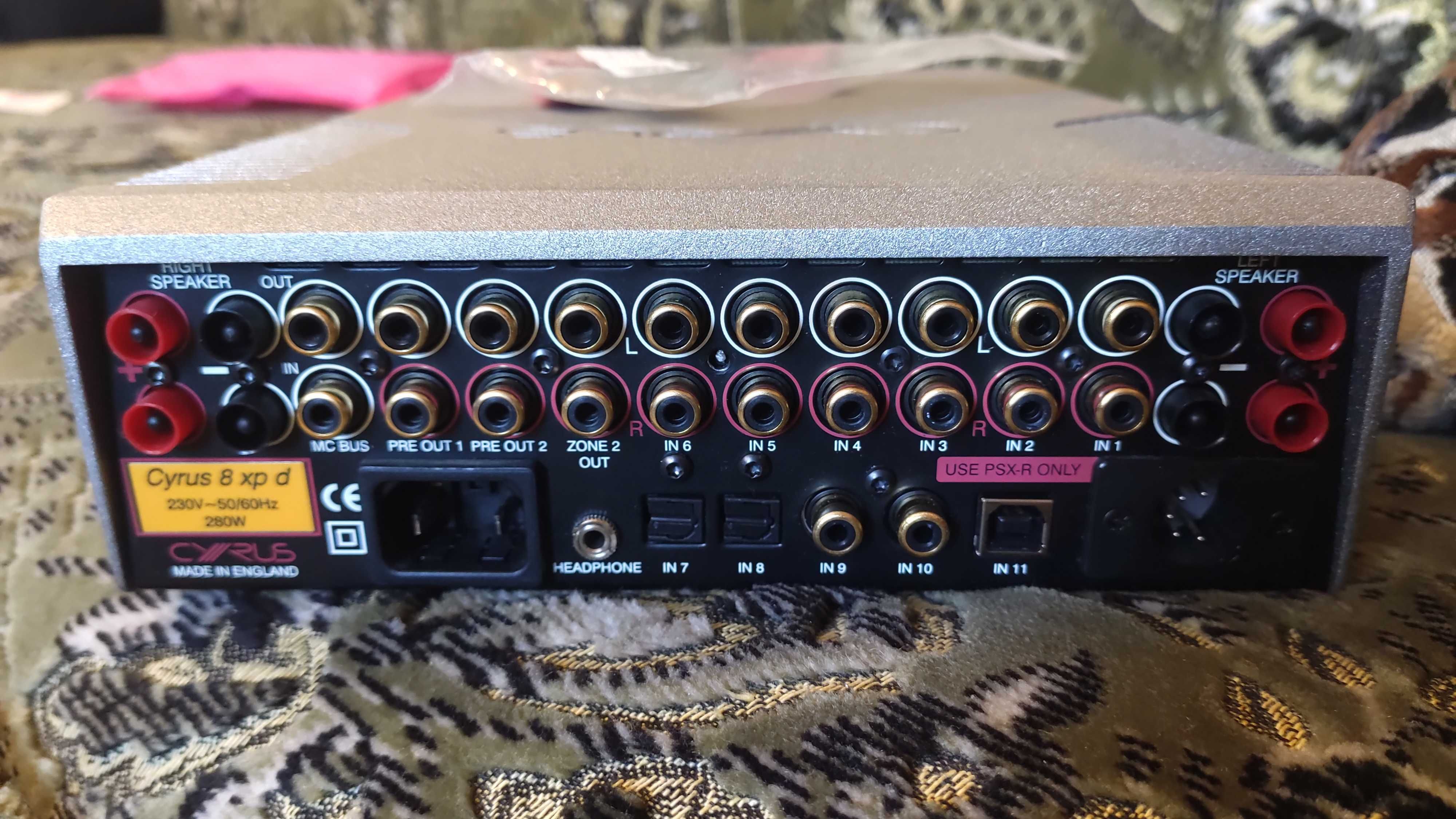 Интегральный усилитель Cyrus 8 XPd QX.