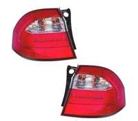 FAROLINS PARA KIA RIO HATCHBACK 3/5D 12- BRANCO VERMELHO