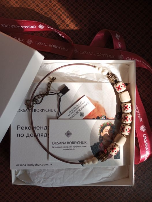 Чокер Oksana Boriychuk