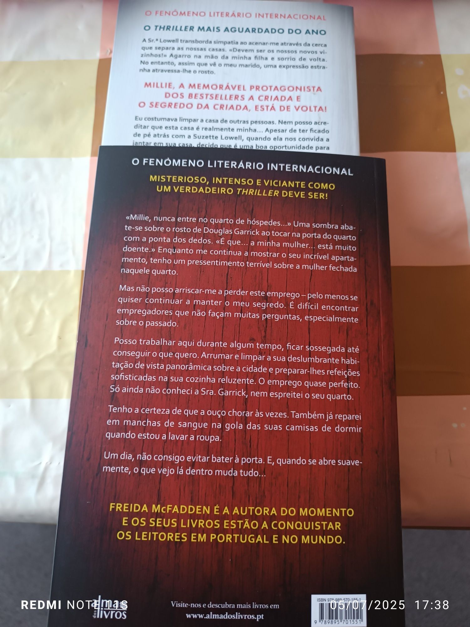 Livros novos da FREIDA McFADDEN