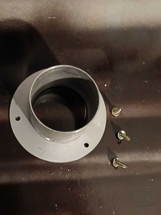 Base de suporte metálica com raio 6cm