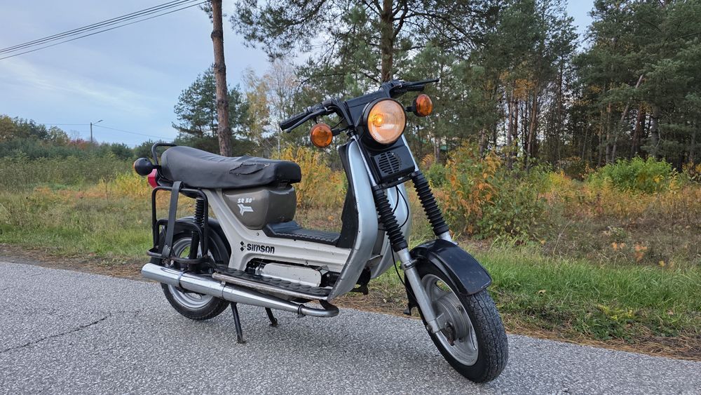 Simson sr50 orginal sprawny 88r 4 biegowy Simson ddr ladny dostawa dom