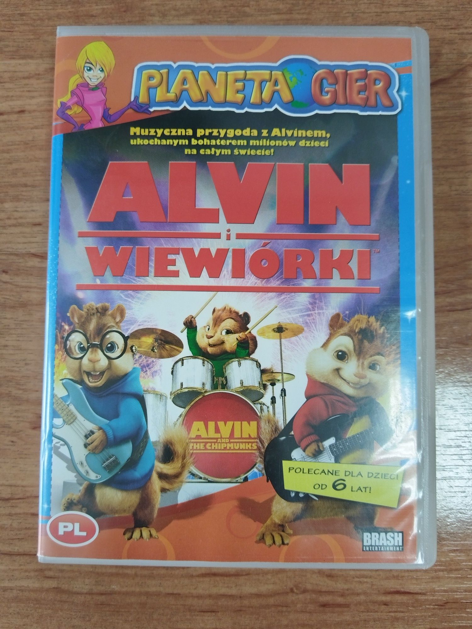 Gra PC CD Alvin i wiewiórki