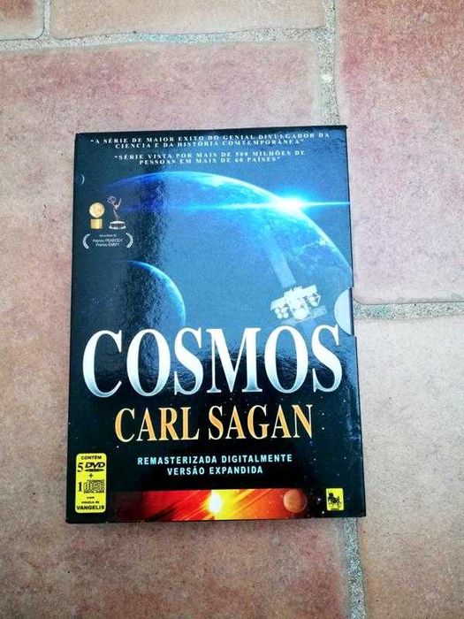 Cosmos Carl Sagan – 5 DVDs + CD Vangelis - Portes Incluídos