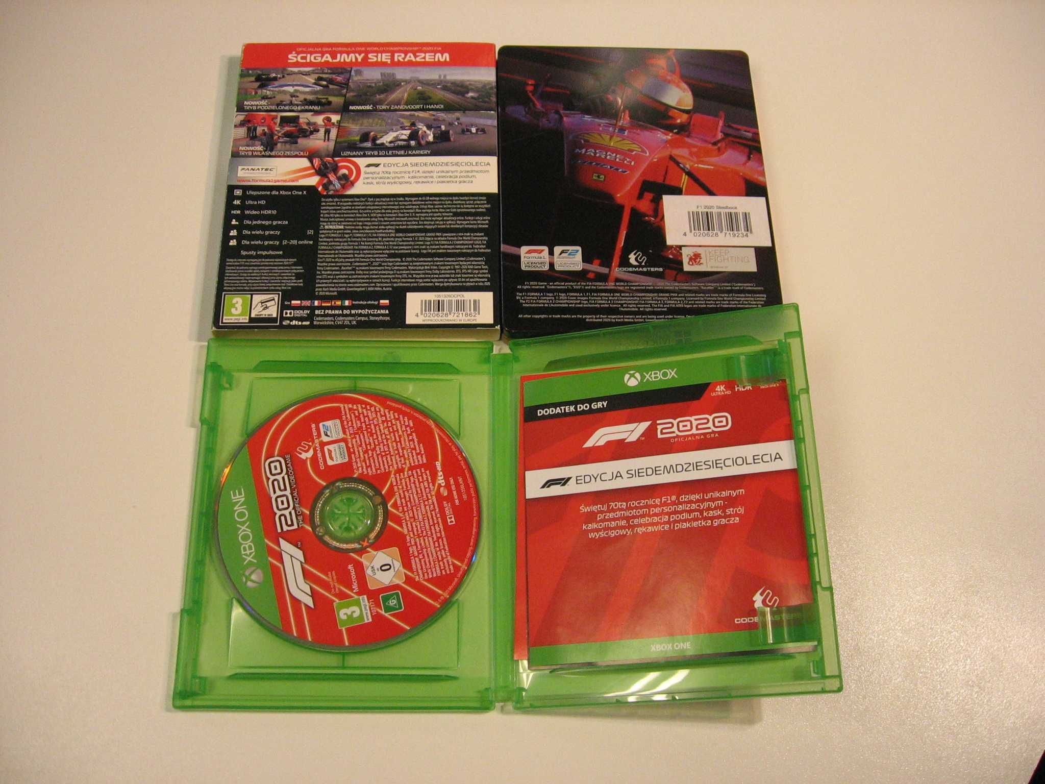 F1 2020 Steelbook - GRA Xbox One - Opole 3082