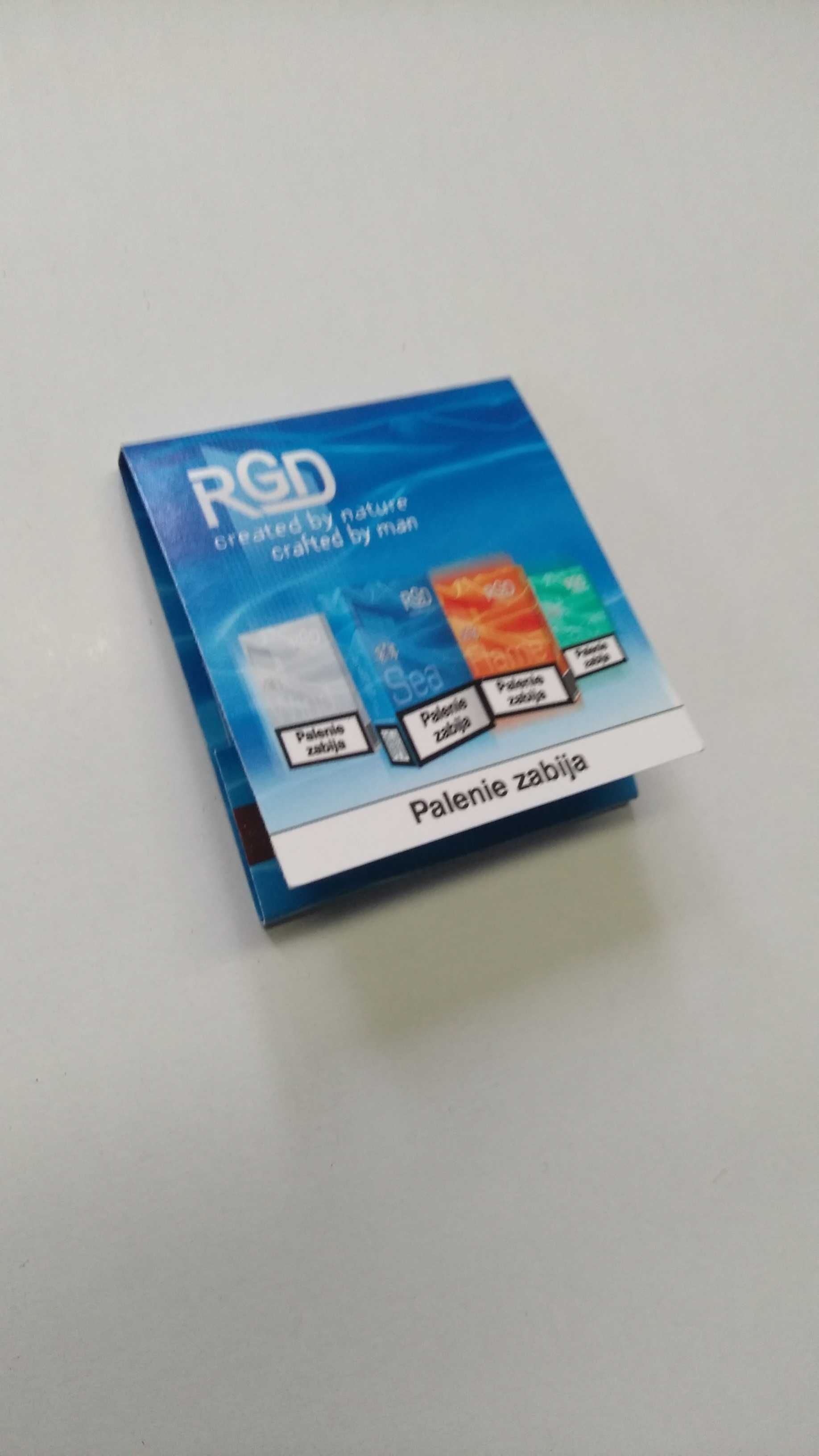 Zapałki dla kolekcjonerów marki RGD od Philip Morris