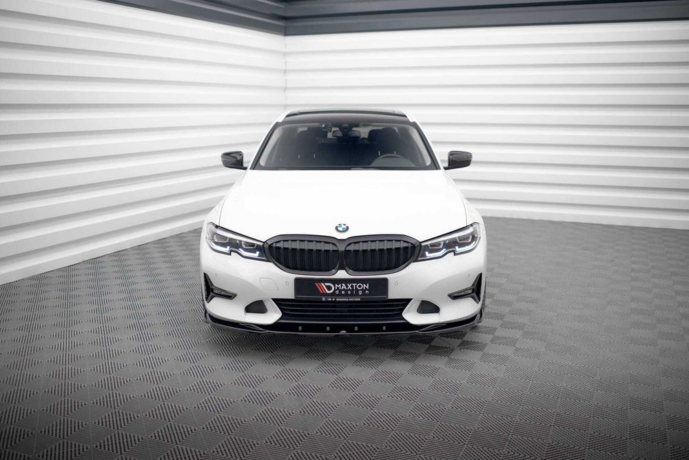 Сплиттер BMW G20 Sport Line тюнинг обвес губа юбка элерон