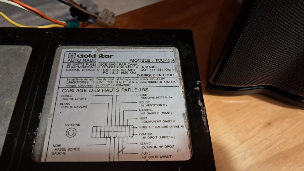 Radio GoldStar TCC1550