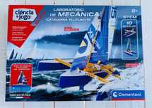 Mechanics Lab Catamarã Flutuante | Kit Engenharia Naval para Crianças
